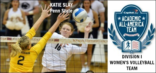 Penn State's Katie Slay tops Capital One Academic All-America® Division I Volleyball Team